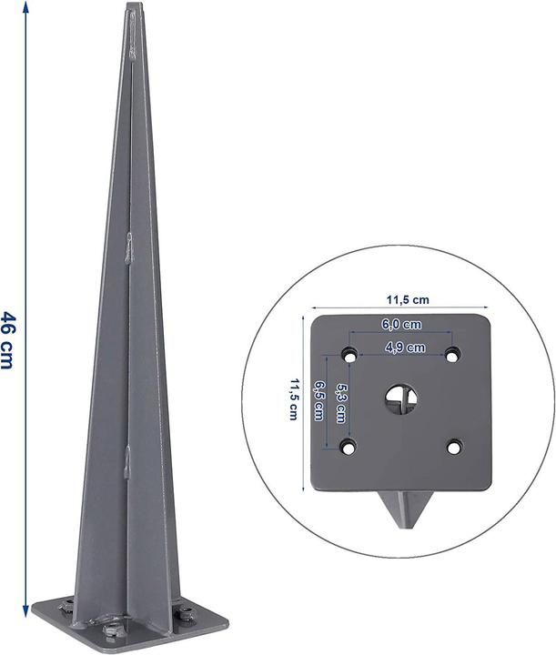 Actual product image Songmics Seitenmarkise Zubehör (0.12 m)