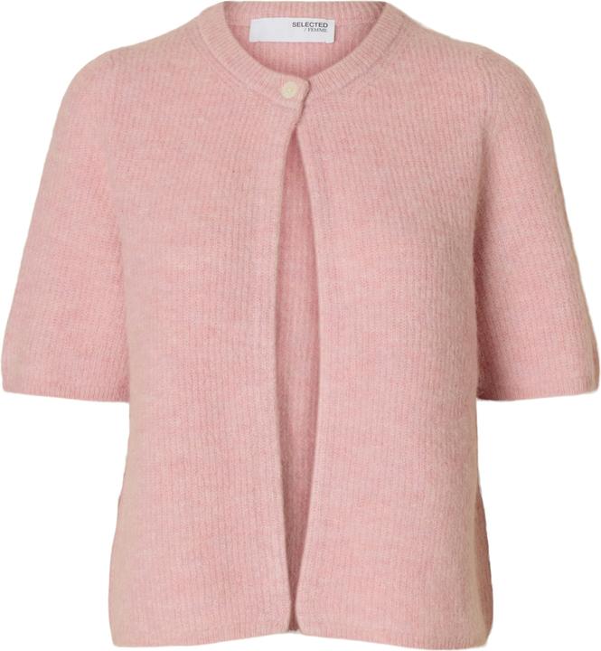 Selected Femme Wollgemisch Kurzarm Strickjacke