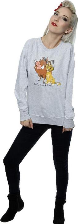 Immagine prodotto The Lion King Felpa classica Simba Timon & Pumba Heather (S)