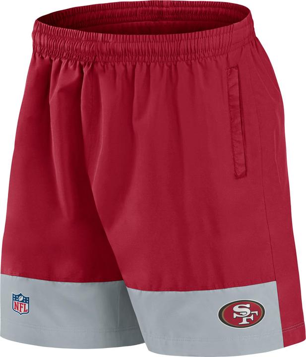 Actual product image Fanatics San Francisco 49ers Woven Short L (L)