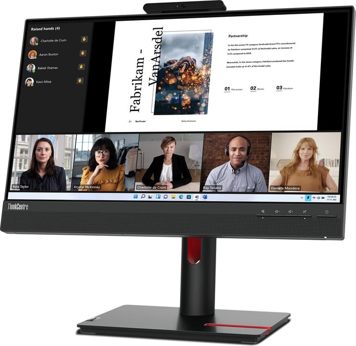 Produktbild Lenovo ThinkCentre Tiny-In-One 22 Gen 5 (1920 x 1080 Pixel, 21.50")