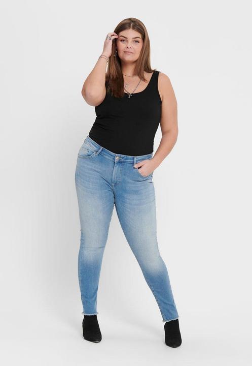 Actual product image Only Curvy CarWilly Reg Ankle Skinny Fit Jeans (W54/L34)