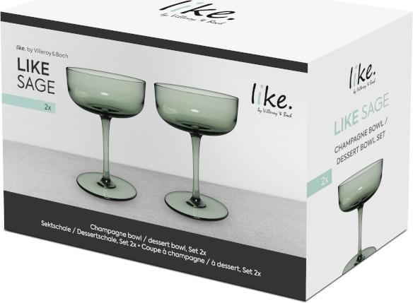 Actual product image Like. by Villeroy & Boch Like (12 cl, 2 Glasses, Champagne glasses)