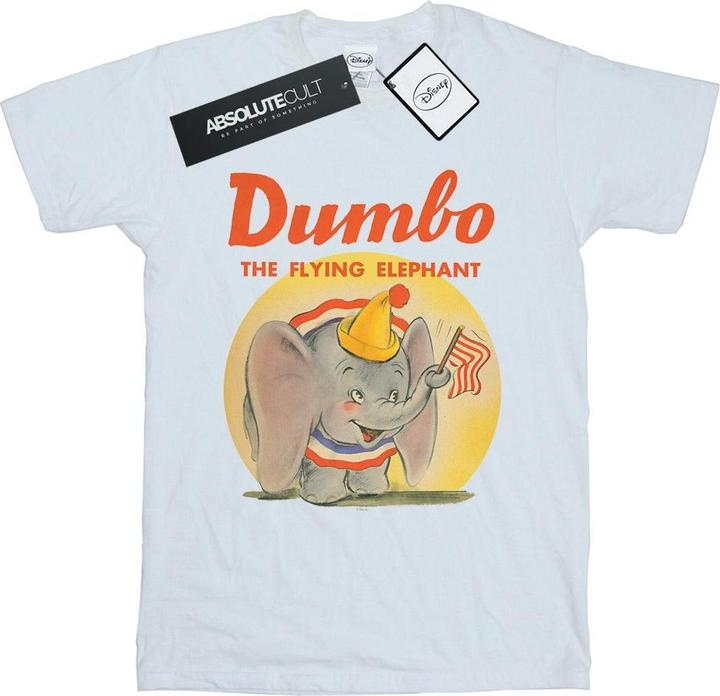 Immagine prodotto Disney Dumbo Flying Elephant Maglietta Ampia Donna (XXL)