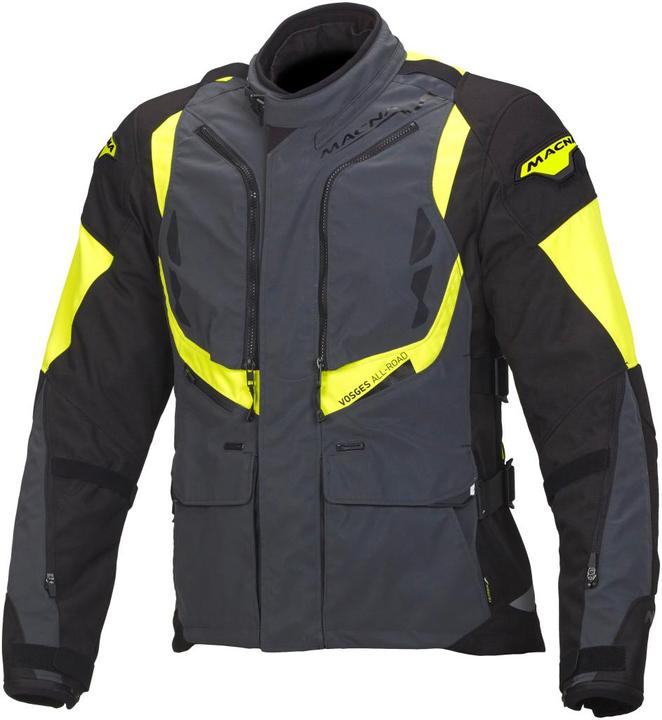 Produktbild Macna VOSGES Textiljacke night eye-schw.-neon gelb S (Herren, S)