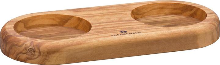 Image du produit Zassenhaus Dessous de meule pour 2 moulins Bois d'olivier (1 x)
