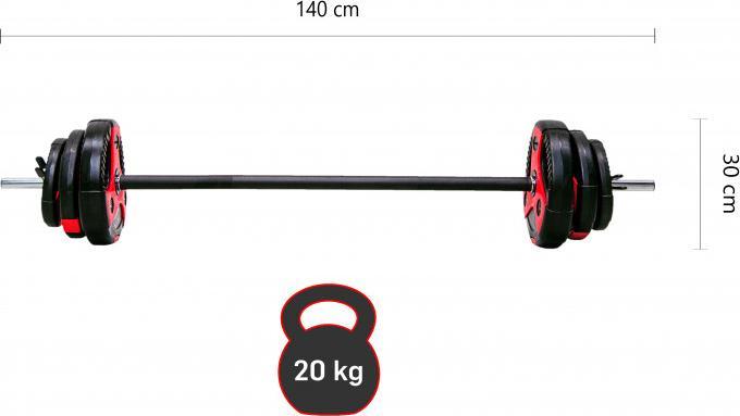 Image du produit Gymstick Kit de pompage (2 x 1,25 kg, 2 x 2,5 kg, 2 x 5 kg)