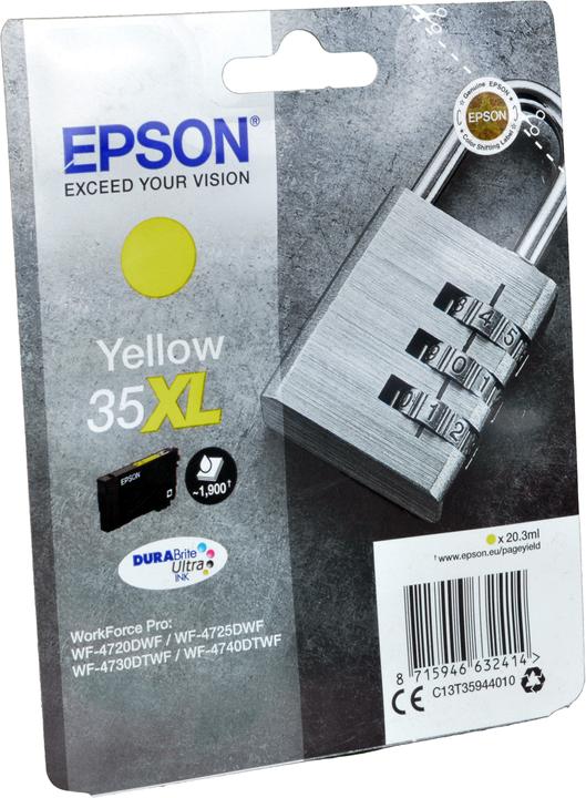 Produktbild Epson 35XL DuraBrite Ultra (Y)