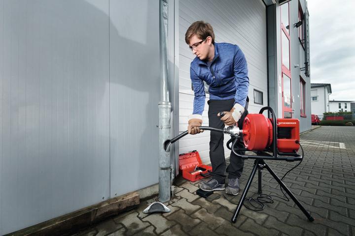 Produktbild Rothenberger RODRUM VarioClean Akku Trommelmaschine 18 V ( 1000003347 ) Solo - ohne Akku, ohne La... (Akkubetrieb)