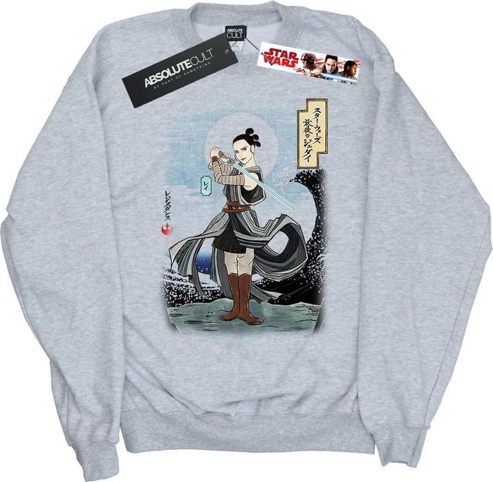 Produktbild Star Wars The Last Jedi Japanese Rey Sweatshirt Mädchen (140, 146)