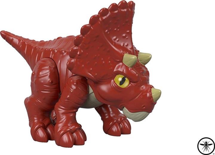 Actual product image Mattel Imaginext Jurassic World Baby-Dino Triceratops 7 cm