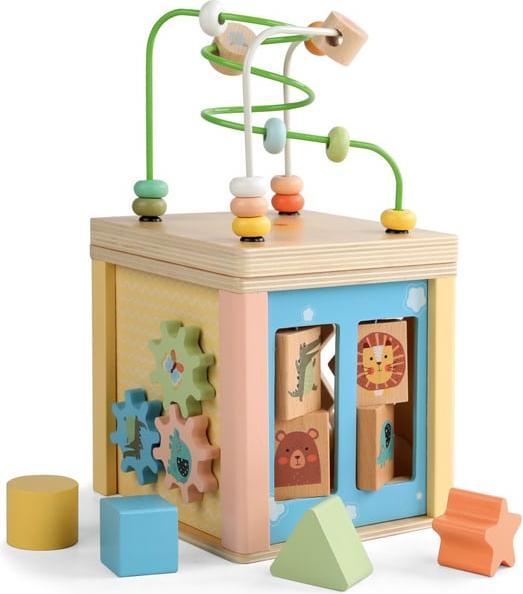 Produktbild Besttoy Holz Activity Würfel - Nature