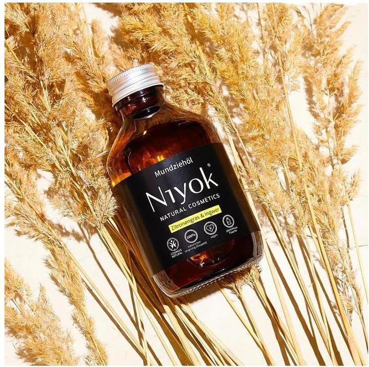 Actual product image Niyok Mouth oil lemongrass and ginger 200 ml (200 ml, Mouthwash)