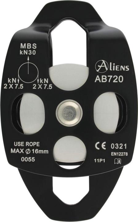 Aliens BIG DOUBLE PULLEY OPEN Umlenkrolle