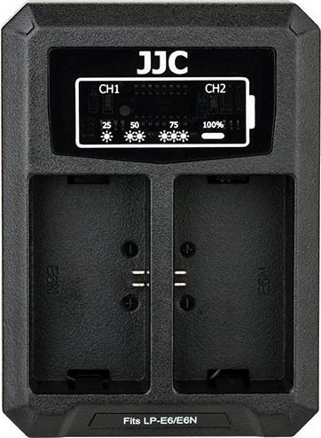 Produktbild JJC Duales USB-Ladegerät für Canon LP-E6N