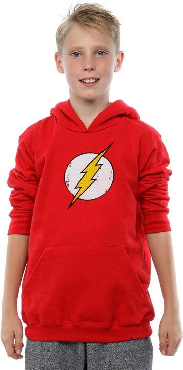 Produktbild Flash Distressed Logo Kapuzenpullover Jungen (152, 158)