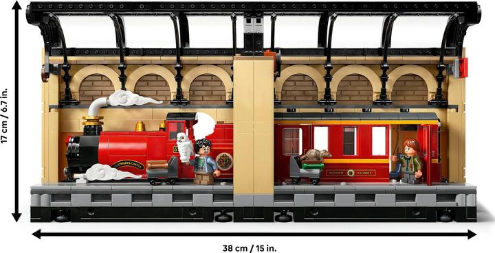 Produktbild LEGO Buchstütze: Hogwarts Express (76450, LEGO Harry Potter)
