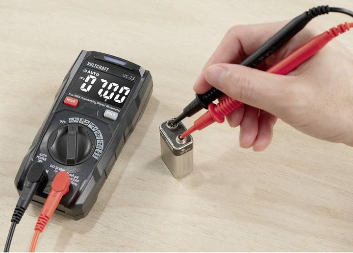 Productafbeelding Voltcraft VC-23 Handmultimeter digitaal CAT III 600 V Weergave (aantal): 6000 (CAT III 600V)