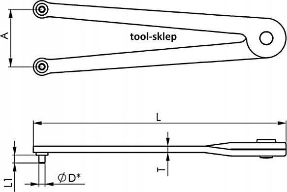 Produktbild Amf Verstellbarer Stirnlochschlüssel (40 mm, 19 mm, 16 mm, 35 mm, 27 mm, 28 mm, 39 mm, 23 mm, 10  mm, 22 mm, 30 mm, 7 mm, 24 mm, 8 mm, 29 mm, 12 mm, 13 mm, 33 mm, 11 mm, 25 mm, 32 mm, 15 mm, 14 mm, 34 mm, 9 mm, 21 mm, 38 mm, 18 mm, 36 mm, 31 mm, 17 mm, 37 mm, 20 mm, 26 mm)