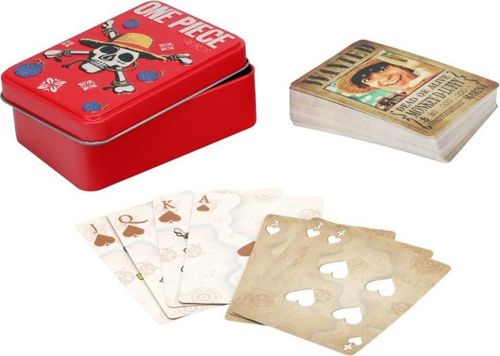 Actual product image Paladone Products One Piece Playing Cards in Tin