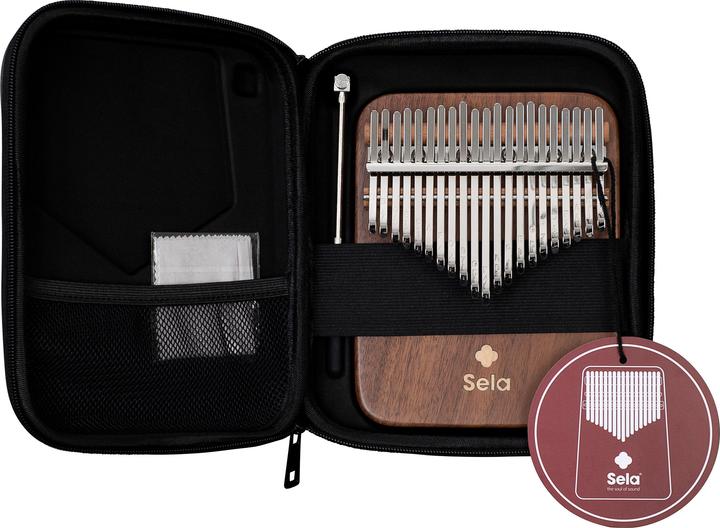 Produktbild Sela Kalimba 21 Schwarznuss massiv