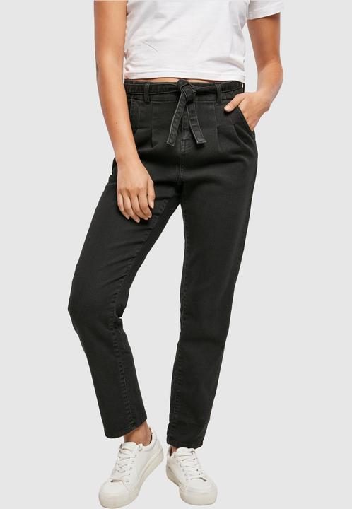 Urban Classics Ladies High Waist Knitted Denim Chino (27)