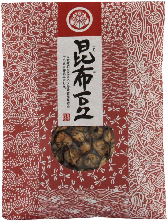 Produktbild Tokunaga Erdnuss-Cracker Seegras Kombu Mame (90 g)
