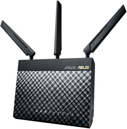 Actual product image ASUS 4G-AC55U, ac866/n300