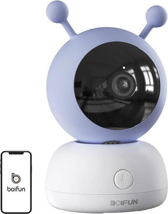 Actual product image Boifun 2S electronic rotating nanny with sound detector (Video & Audio)