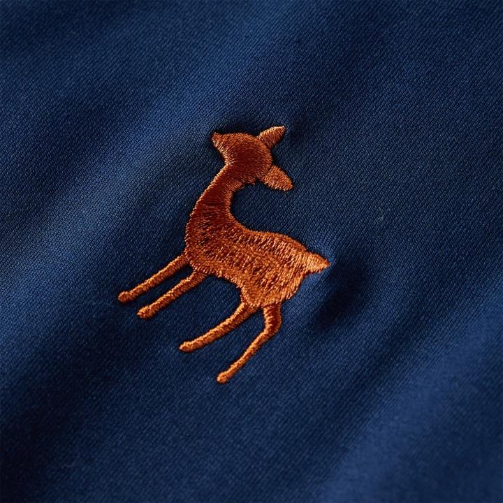 Image du produit VidaXL Robe à manches longues pour enfants Bleu marine 116,Matériau : 95 (116)