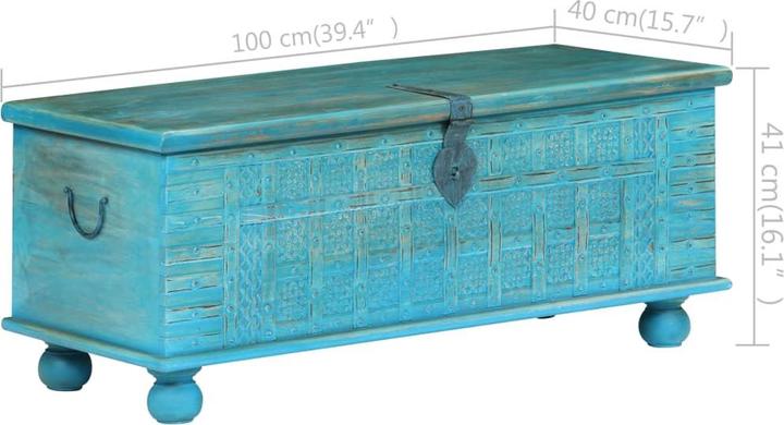 Image du produit VidaXL Coffre de rangement (100 x 40 x 41 cm)