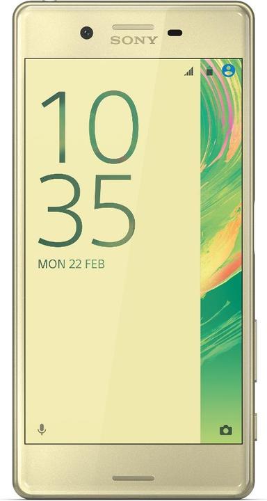 Sony Xperia X (64 GB, Lime Gold, 5", Dual SIM, 23 Mpx, 4G)