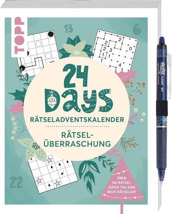 Produktbild Müller:24 DAYS RÄTSELADVENTSKALENDER - (Deutsch, frechverlag, 2024)