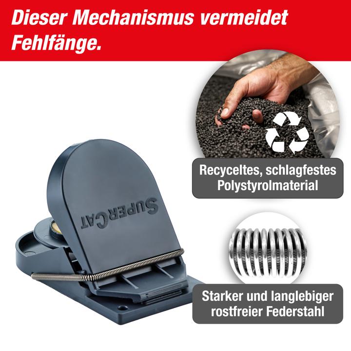 Produktbild Super Cat Mausefalle SuperCat 4er