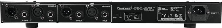 Immagine prodotto Omnitronic 2 15BandEqualizer (Equalizzatore)