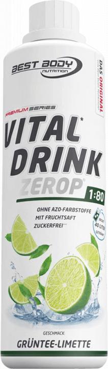 Image du produit Best Body Nutrition Boisson vitale à faible teneur en glucides (Thé vert et citron vert, 1 x)