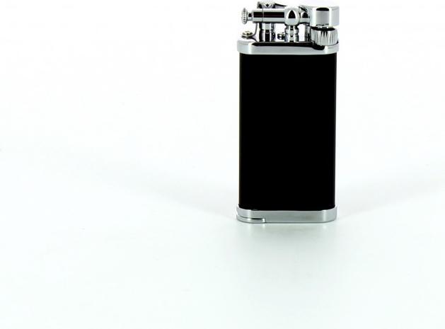 Actual product image IM Corona Pipe lighter Old Boy chrome/black with integrated tamper