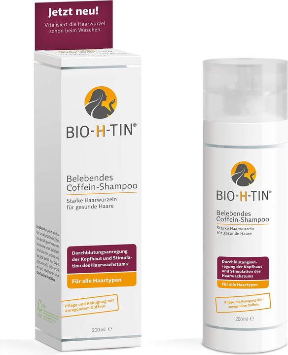 Produktbild Dr. Pfleger BIO-H-TIN Coffein-Shampoo, 200 ml SHA (200 ml)