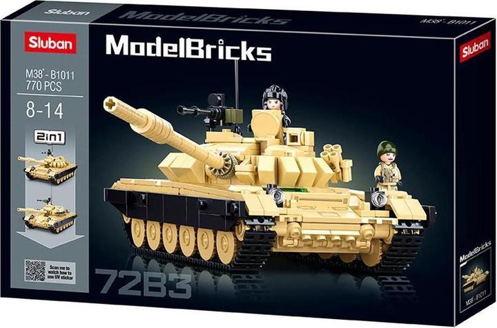 Sluban SL95881 - 2 in 1 Kampfpanzer