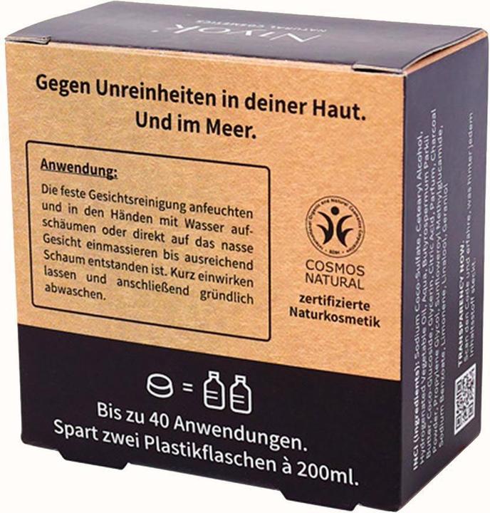 Produktbild Niyok Feste Gesichtsreinigung Patchouli 80 g (Seife)