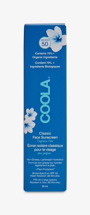 Immagine prodotto Coola Suncare Classic Lotion Fragrance Free (Crema solare viso, SPF 50, 50 ml, 50 g)