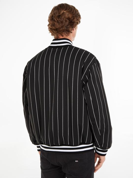 Produktbild Tommy Hilfiger Tommy Jeans Rlx Pinstripe Bomberjacke - 86443 (XL)