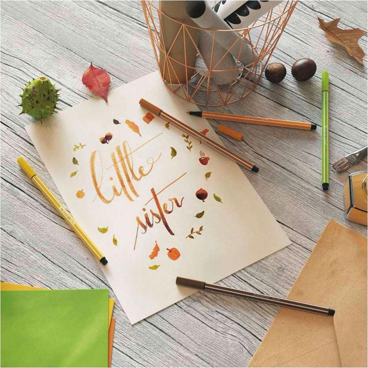 Image du produit STABILO Pen 68 Feutre Premium (Jaune, 1 x)