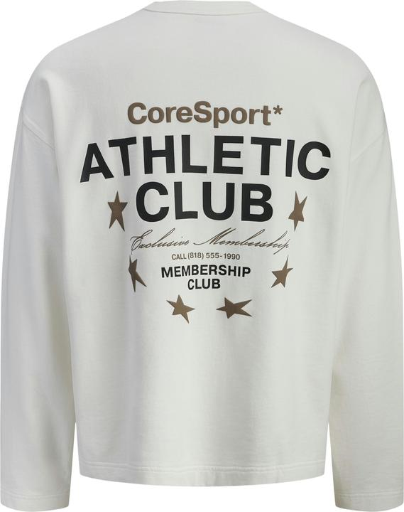 Actual product image Jack & Jones Jcoathletico Graphic Wash Sweat Cn Jnr (164)