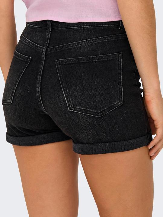 Image du produit Only ONLJOSEPHINE Hohe Taille Normal geschnitten Jeans-Shorts Jeans-Shorts (L)