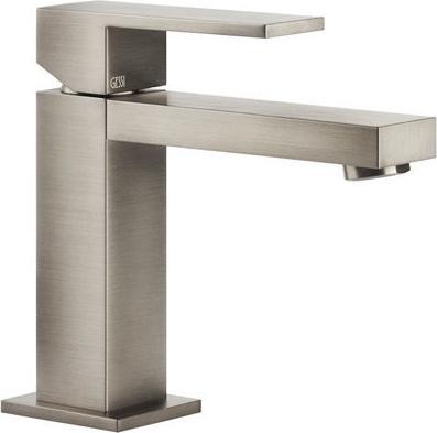 Actual product image Gessi Rettangolo single-lever basin mixer, without pop-up waste, 129 mm projection, 20002