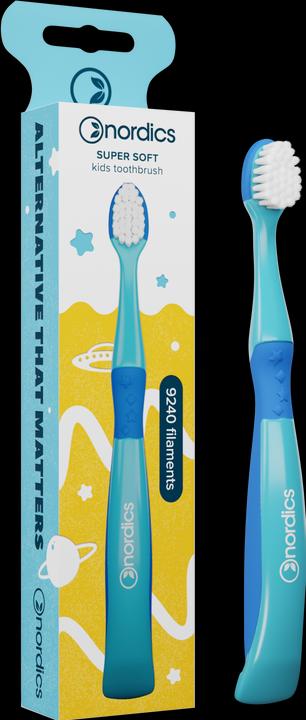 Image du produit Nordics Brosse à dents pour enfants 9240 Super Soft Blue Mermaid (Souple, 1 x)