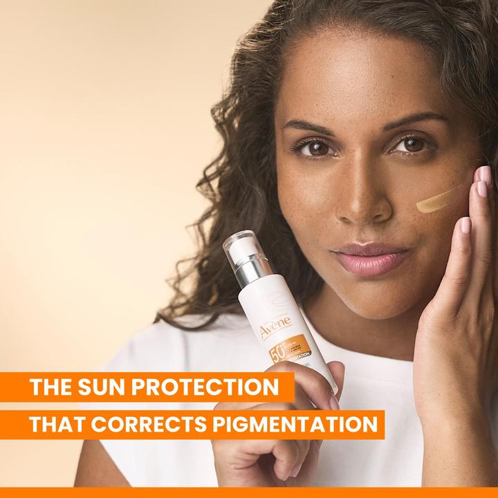Actual product image Avène Sun Expert Anti-Pigmentation Fluid SPF50+ 40ml (Suntan cream, SPF 50+, 40 ml, 0.04 g)