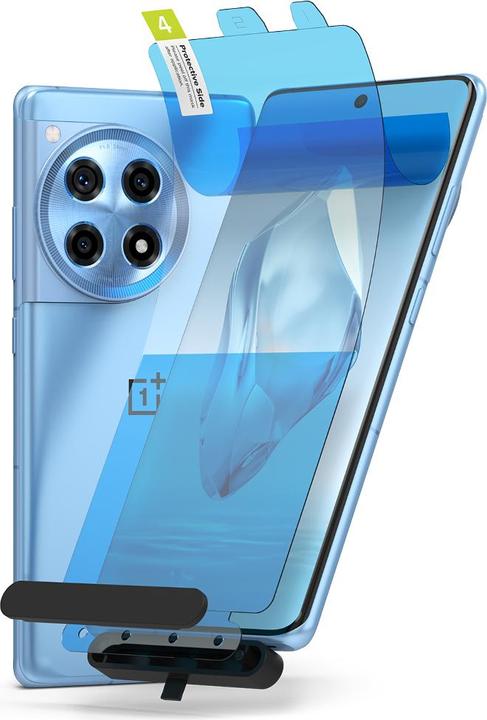 Produktbild Ringke Screen Protector for Oneplus 12R DUAL EASY FILM 2 pack, w installation Jig (2 Stück, OnePlus 12R)