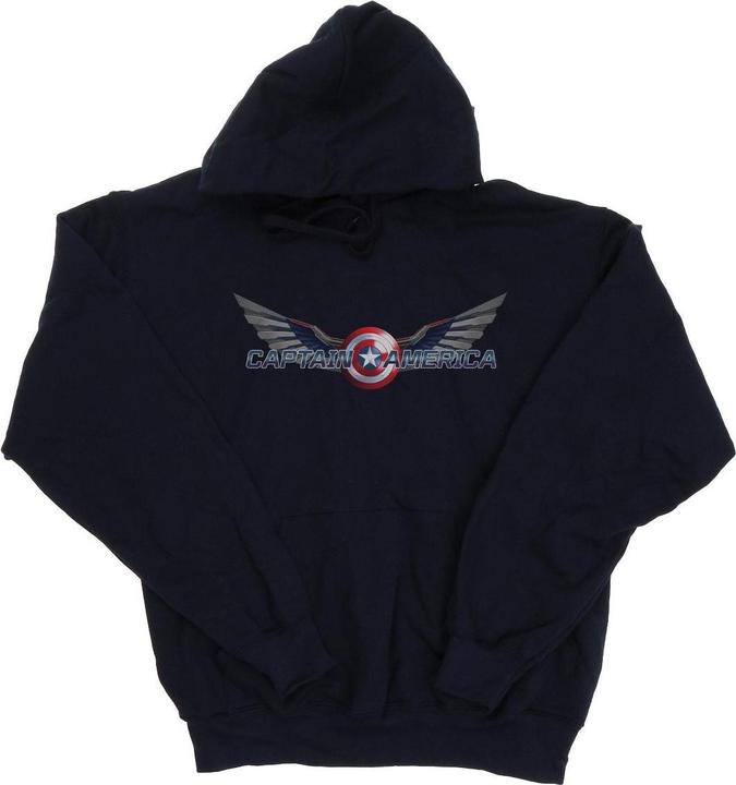 Produktbild Falcon And The Winter Soldier Captain America Logo Kapuzenpullover (XL)